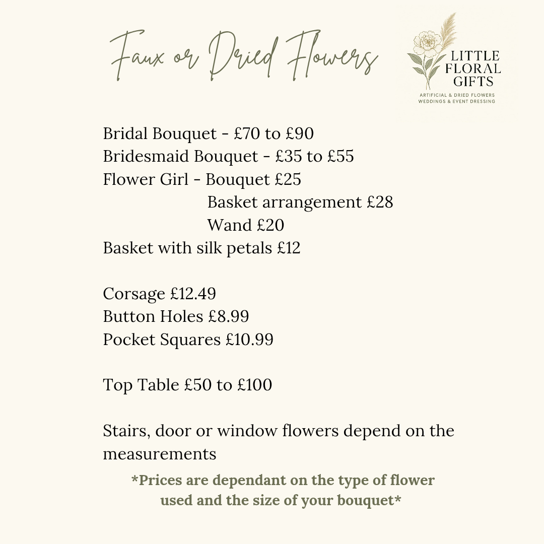 Wedding Accessories & Favours *To view only*
